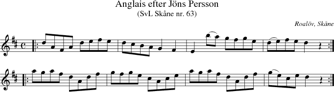 Anglais efter Jns Persson