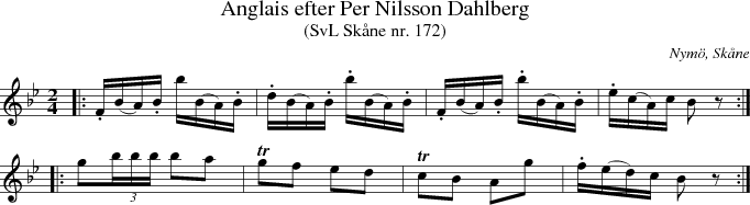 Anglais efter Per Nilsson Dahlberg