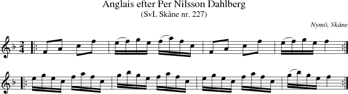 Anglais efter Per Nilsson Dahlberg
