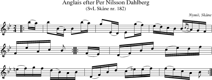 Anglais efter Per Nilsson Dahlberg