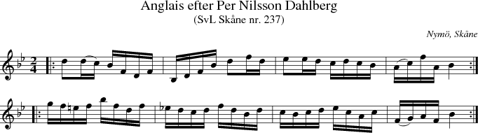 Anglais efter Per Nilsson Dahlberg