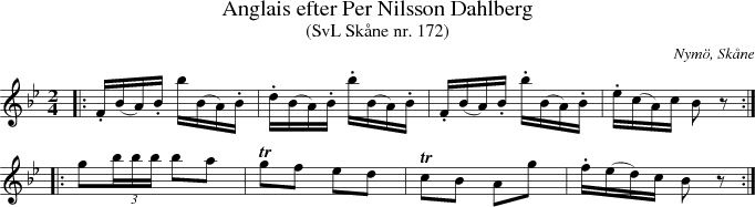 Anglais efter Per Nilsson Dahlberg