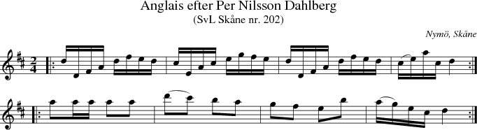 Anglais efter Per Nilsson Dahlberg