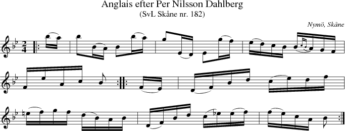 Anglais efter Per Nilsson Dahlberg
