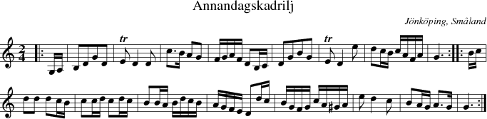 Annandagskadrilj