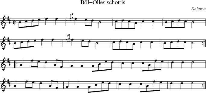 Bl-Olles schottis