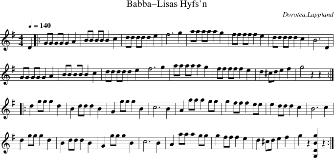 Babba-Lisas Hyfs