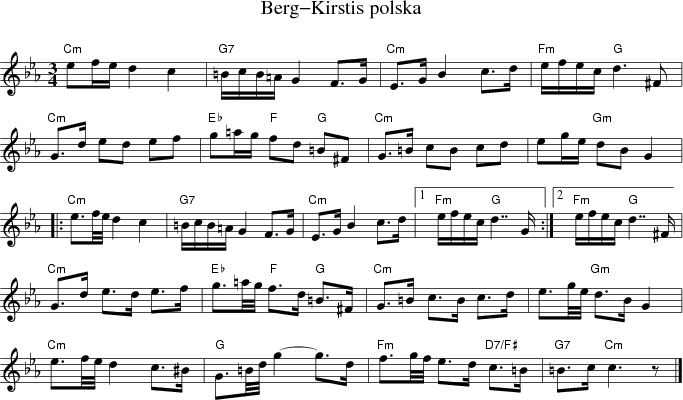 Berg-Kirstis polska