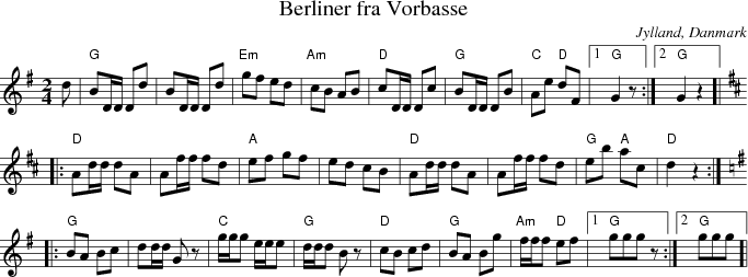 Berliner fra Vorbasse