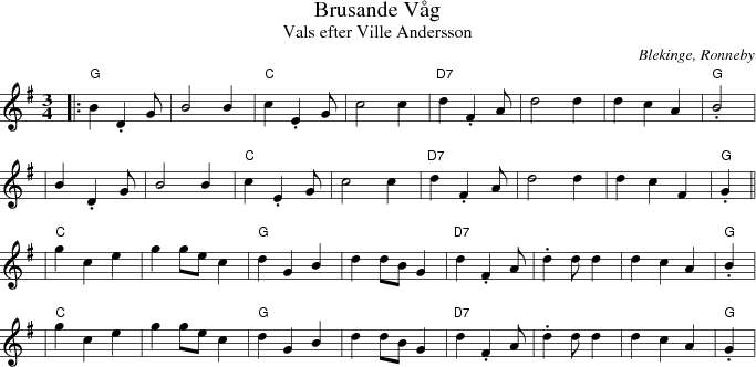 Brusande V�g