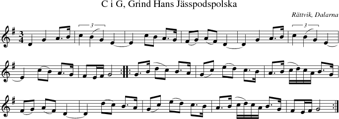 C i G, Grind Hans J�sspodspolska
