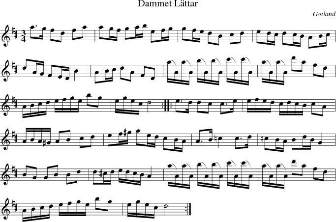 Dammet L�ttar