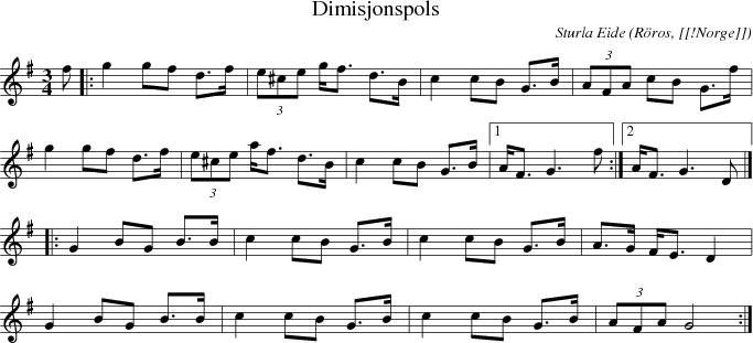 Dimisjonspols