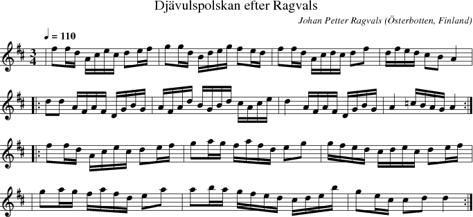 Djvulspolskan efter Ragvals