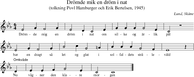 Drmde mik en drm i nat