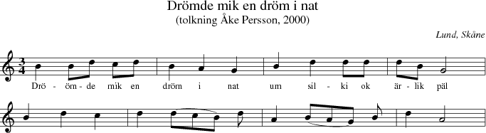 Drmde mik en drm i nat