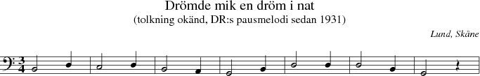 Drmde mik en drm i nat