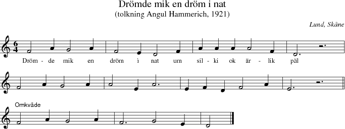 Drmde mik en drm i nat