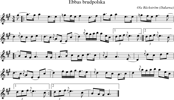 Ebbas brudpolska