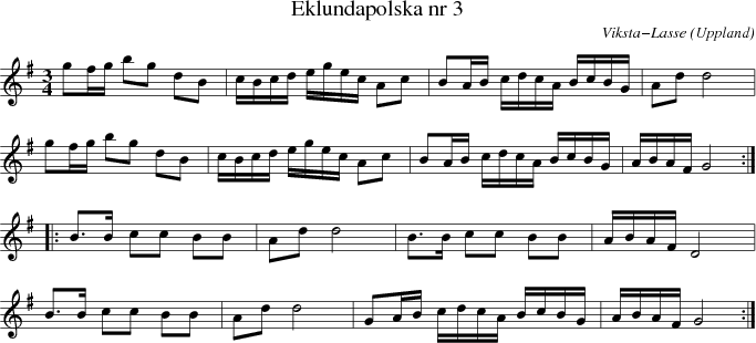 Eklundapolska nr 3