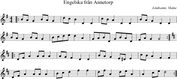 Engelska frn Annetorp