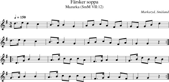 Frsker soppa