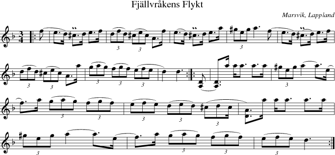 Fjllvrkens Flykt