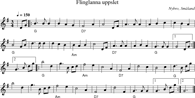 Flinglanna uppslet