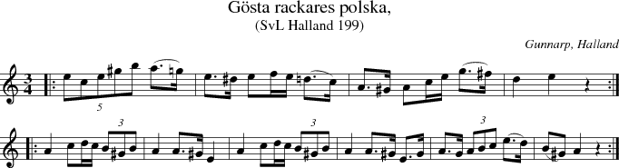 Gsta rackares polska,