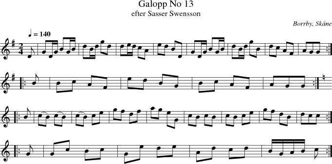 Galopp No 13