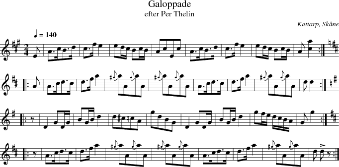 Galoppade 