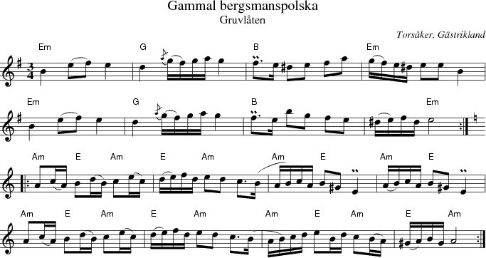 Gammal bergsmanspolska