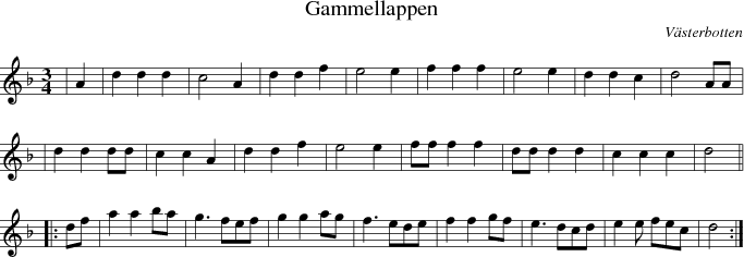 Gammellappen