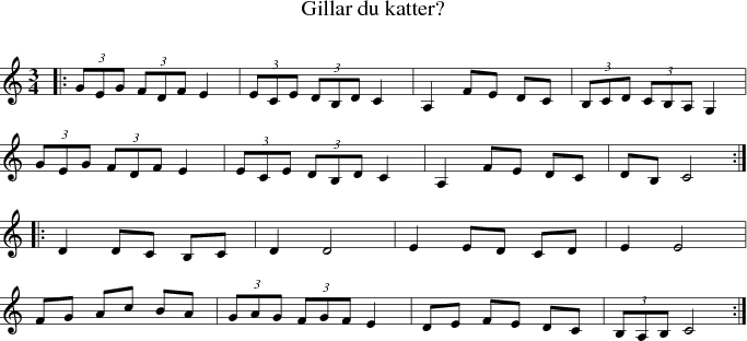 Gillar du katter?