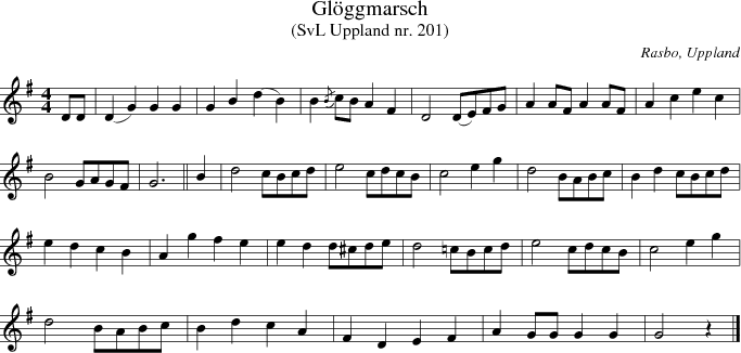 Gl�ggmarsch 