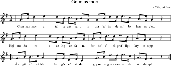 Grannas mora