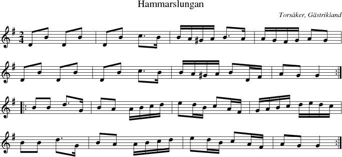 Hammarslungan