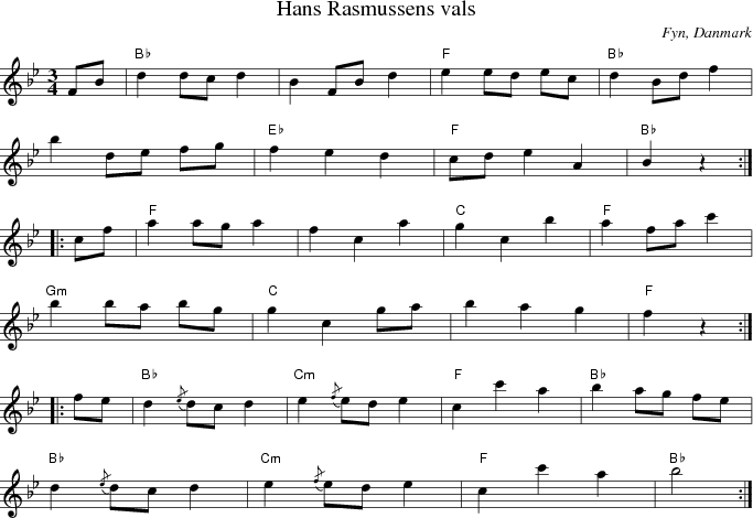 Hans Rasmussens vals