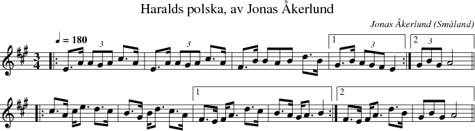 Haralds polska, av Jonas �kerlund
