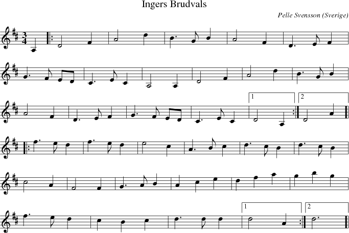 Ingers Brudvals