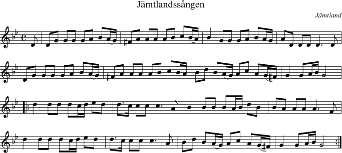 Jmtlandssngen