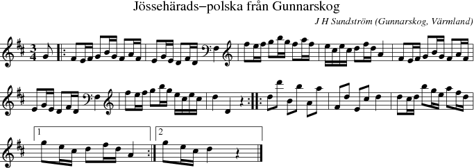 J�sseh�rads-polska fr�n Gunnarskog