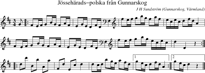 Jssehrads-polska frn Gunnarskog