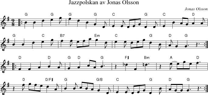 Jazzpolskan av Jonas Olsson