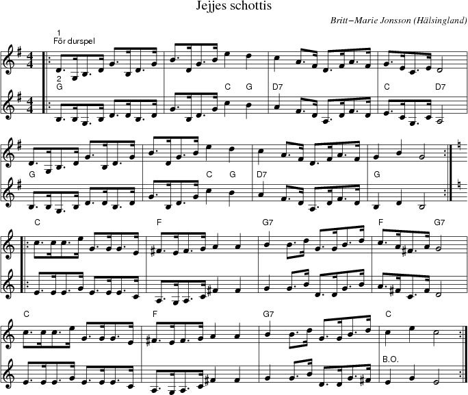 Jejjes schottis