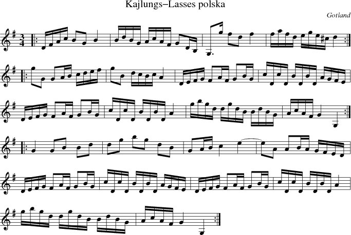 Kajlungs-Lasses polska