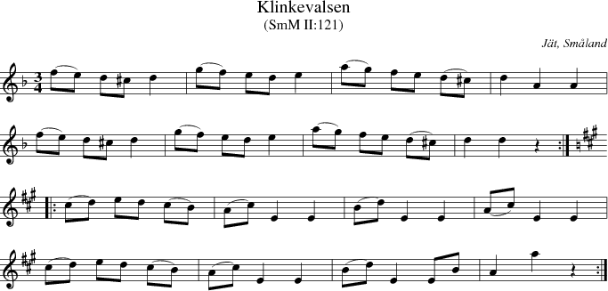 Klinkevalsen