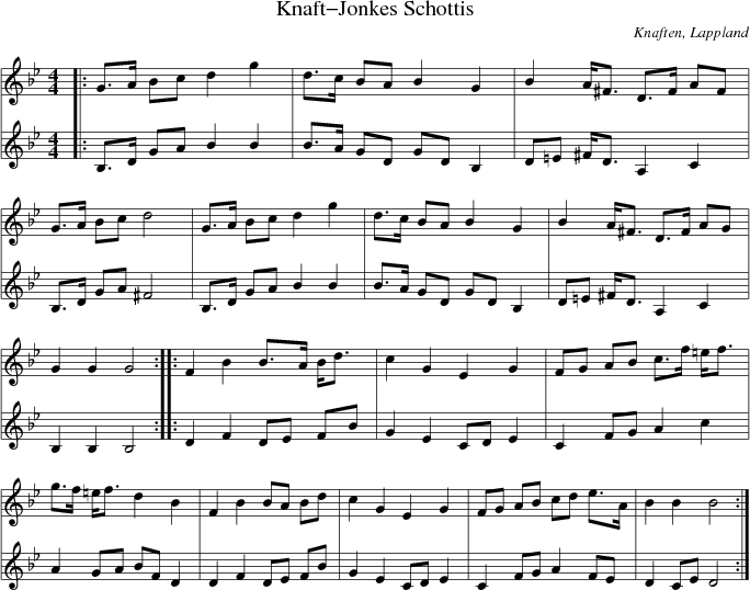 Knaft-Jonkes Schottis