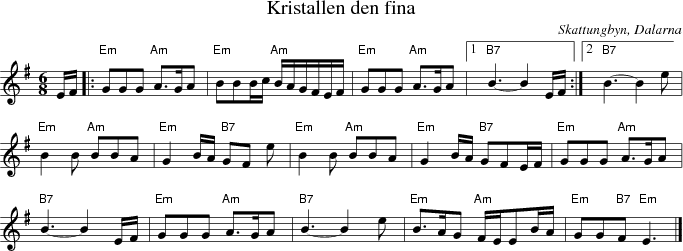 Kristallen den fina