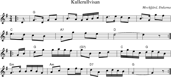 Kullerullvisan